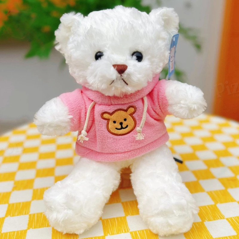 Cute Panda Teddy Bears - 30/38/50cm Plush Dolls with Outfits (PP Cotton)