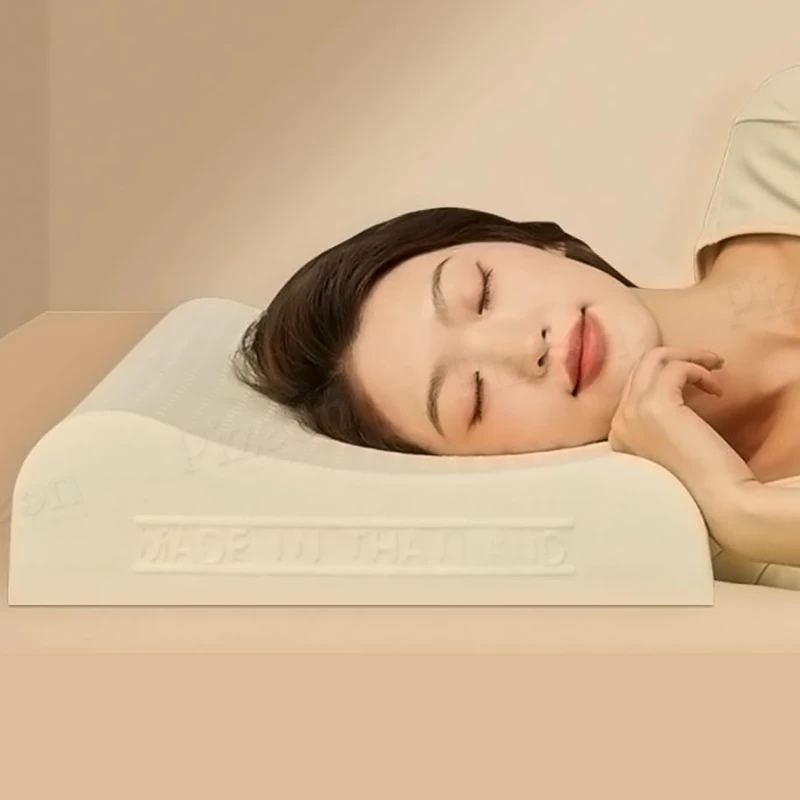 Natural Orthopedic Latex Pillow for Neck & Shoulder Pain Relief  - 1 Pc
