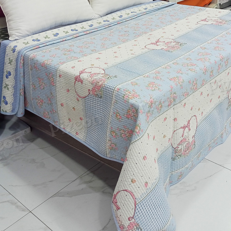 All-Over Print Summer Quilt