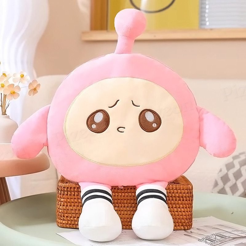 35CM Cute Egg Boy Plush Toy – Soft Stuffed Doll