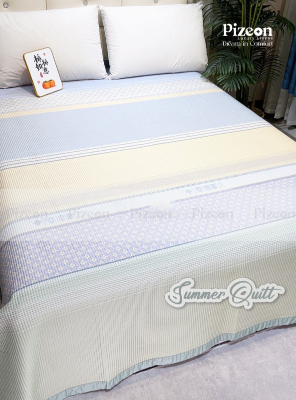 All-Over Print Summer Quilt