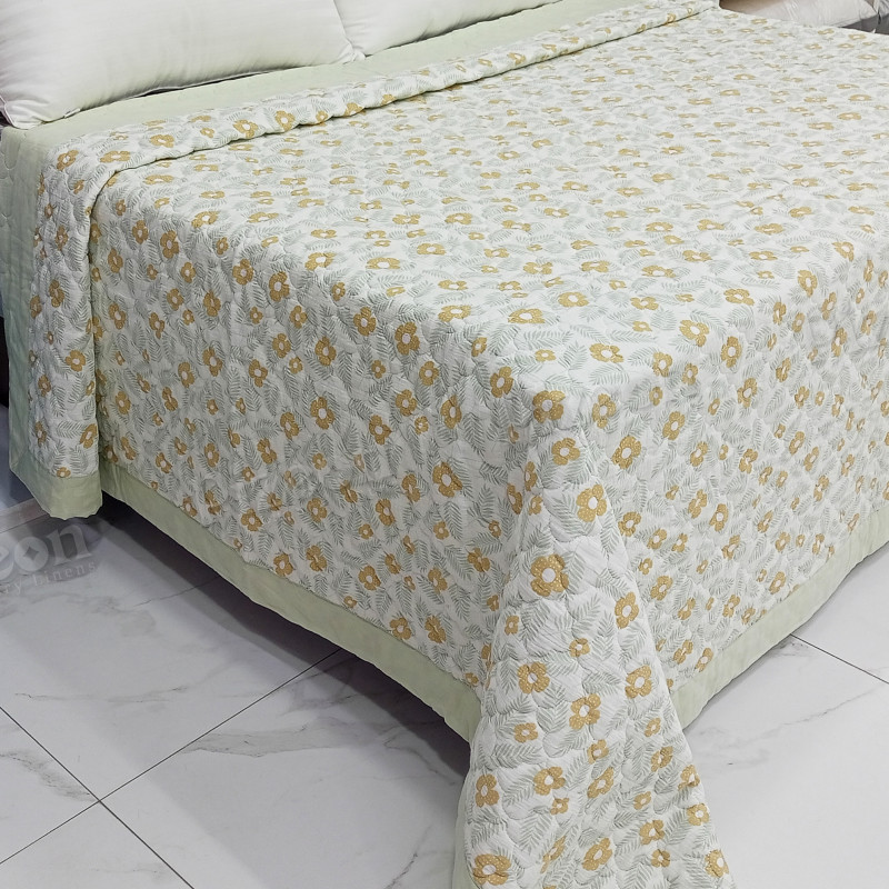 All-Over Print Summer Quilt