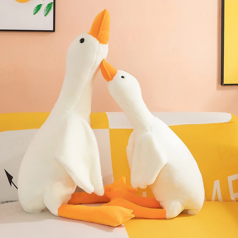 Fluffy Duck Plush Toy(110cm, 80cm, 60cm)