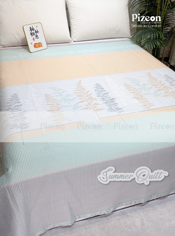 All-Over Print Summer Quilt