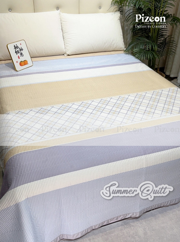 All-Over Print Summer Quilt