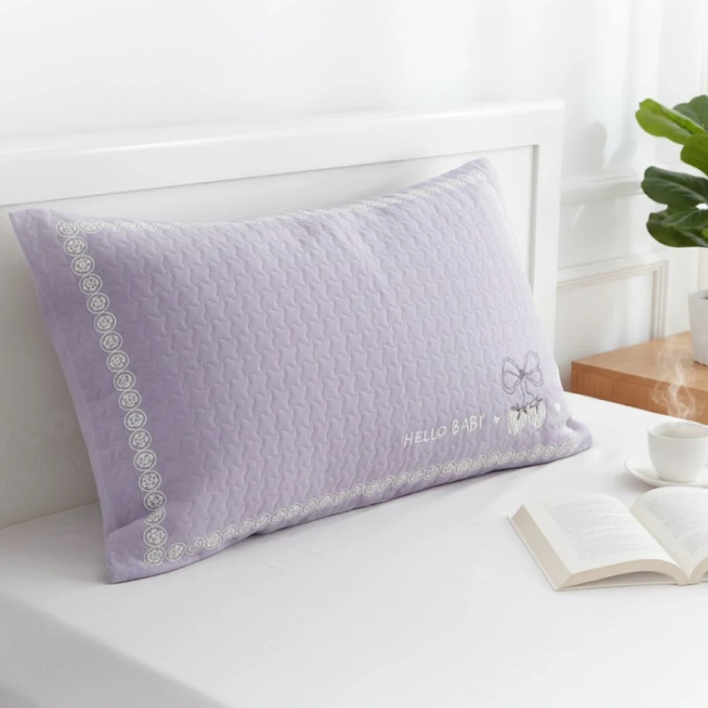 Imported Pure Cotton Jacquard Style Pillow Cover Size (18 x 29 Inch). The Best Pillow Cover in Bangladesh.