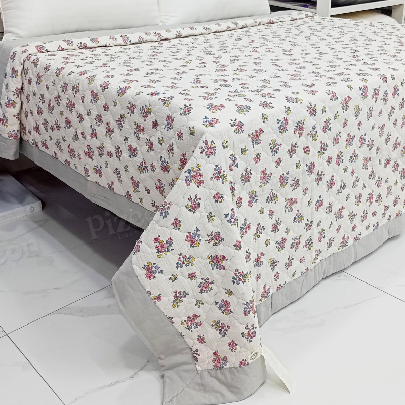 All-Over Print Summer Quilt