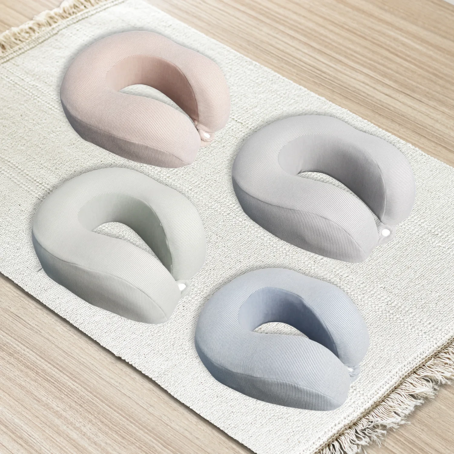 U-shaped Memory Foam Neck Pillow  - 1 Pc