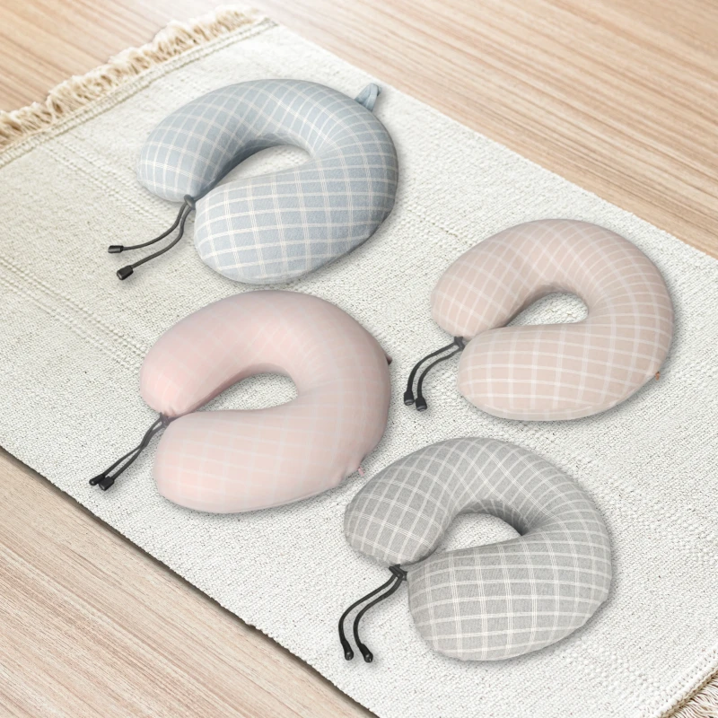 U-shaped Memory Foam Neck Pillow  - 1 Pc