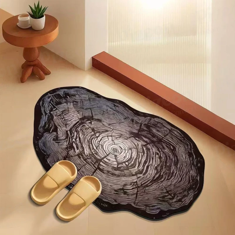 Diatom Mud Indoor Doormat | Ultra-Absorbent Entryway & Bathroom Floor Mat | Anti-Slip Quick-Dry Rug