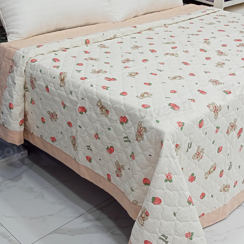 All-Over Print Summer Quilt