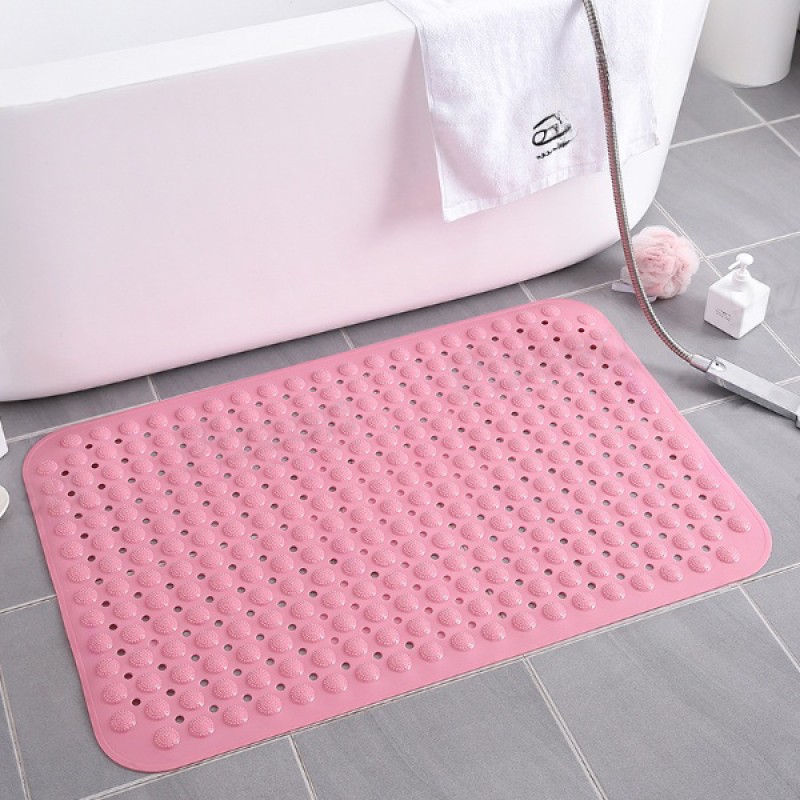 LifeKrafts Rectangle Anti-Skid Imported Shower Mat
