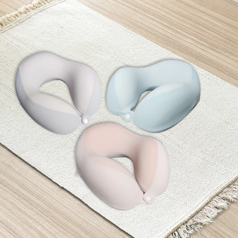 U-shaped Memory Foam Neck Pillow  - 1 Pc