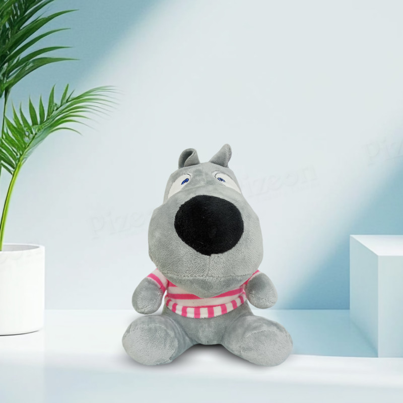 20cm Cute Plush Wolf (with suction cup)