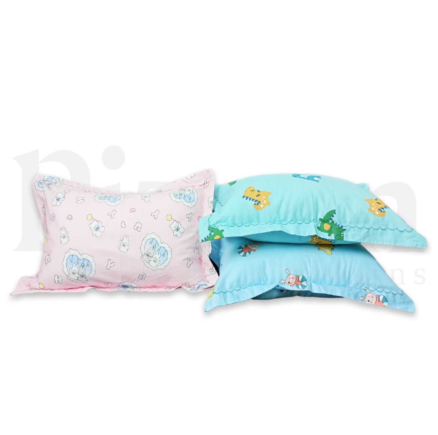 Children’s Cartoon Pillow – Soft, Hypoallergenic & Perfect for Kids (12” × 19”)
