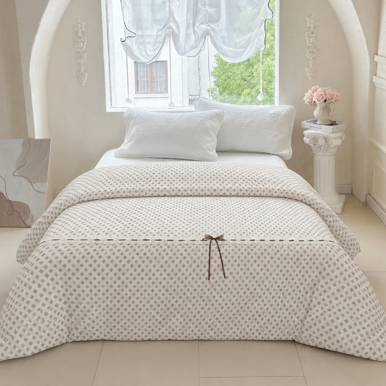 Imported Floral All Over Print SnowKiss Spring Comforter