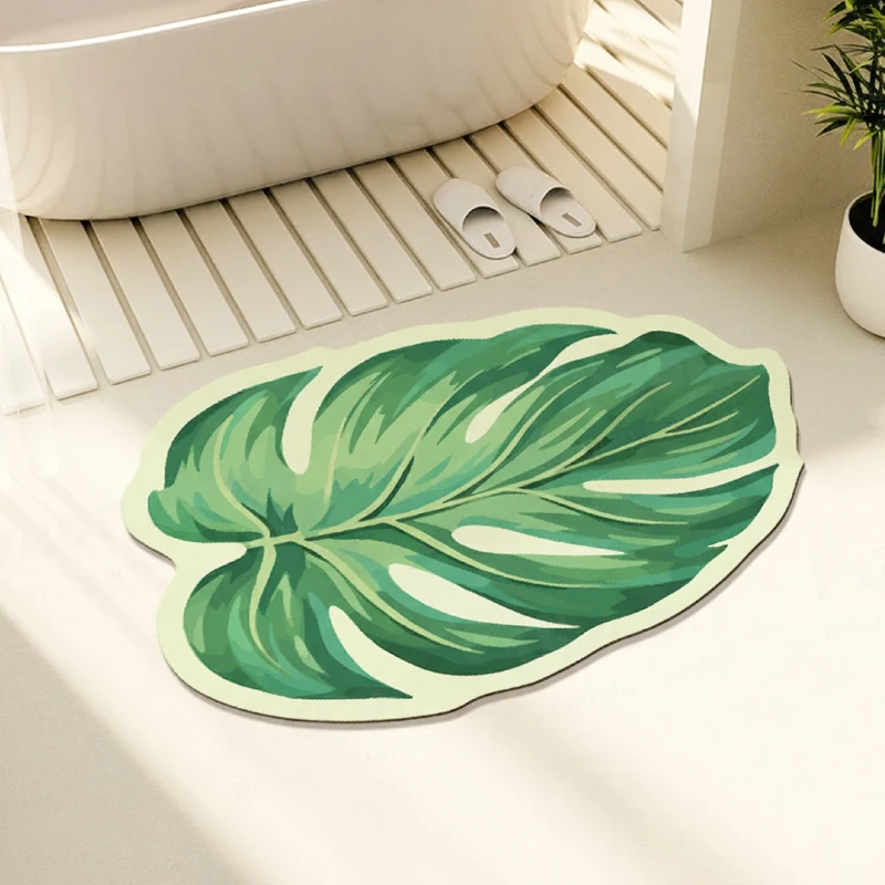 Diatom Mud Indoor Doormat | Ultra-Absorbent Entryway & Bathroom Floor Mat | Anti-Slip Quick-Dry Rug