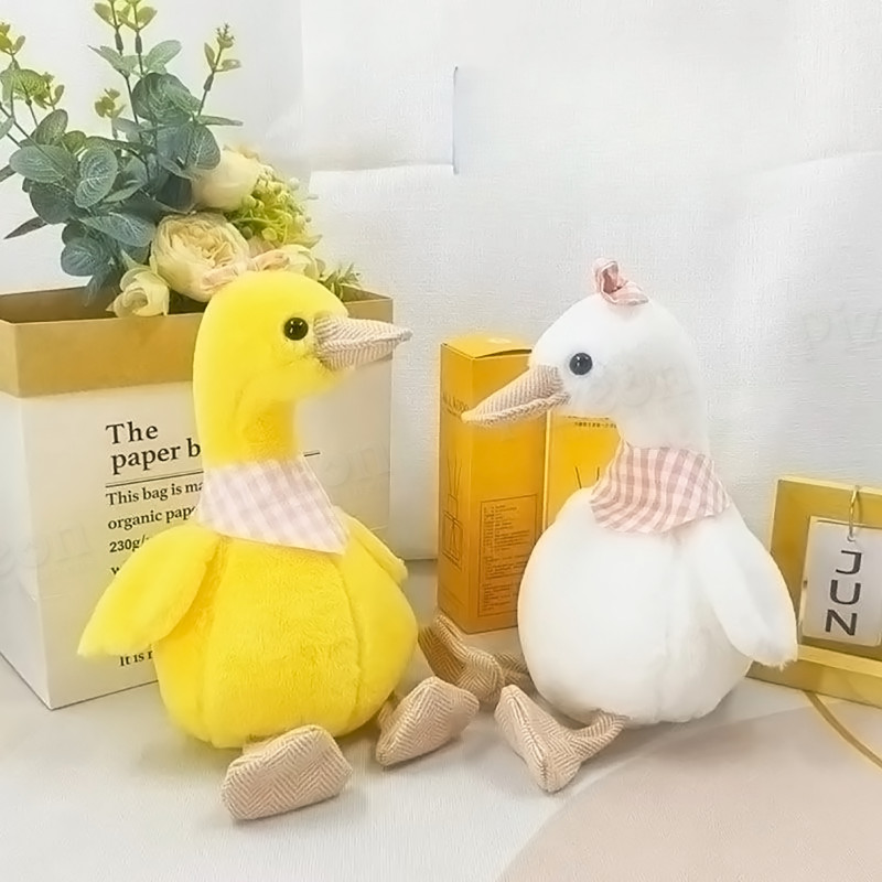 Adorable Duck Plush Toy with Scarf – 30 cm