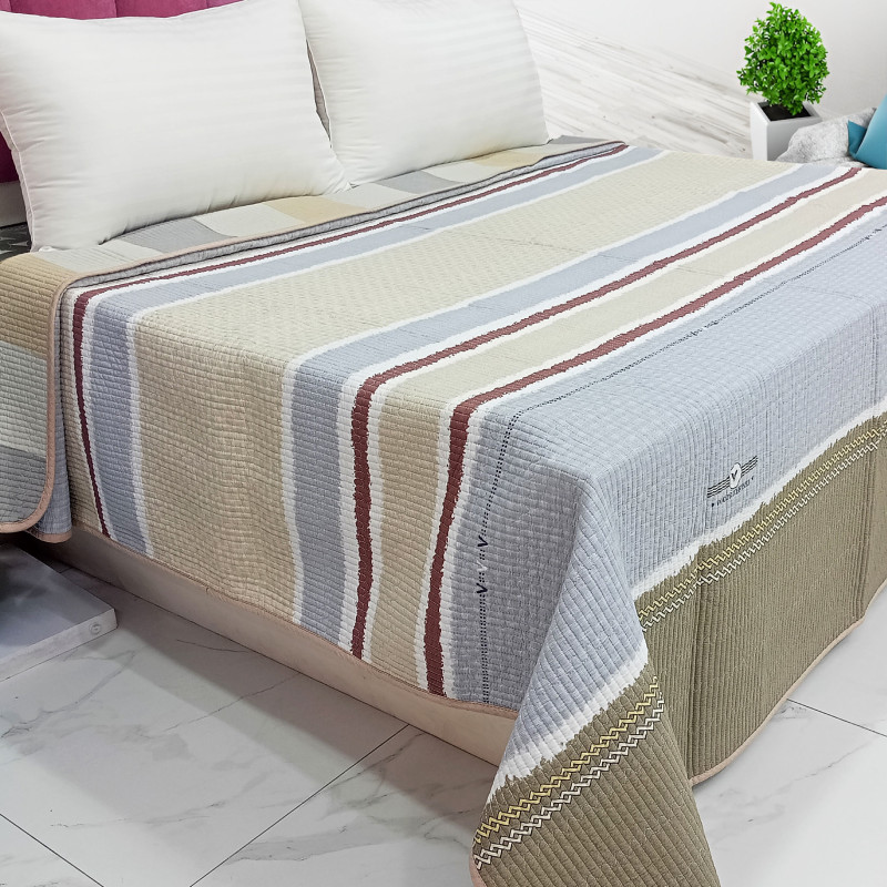 All-Over Print Summer Quilt