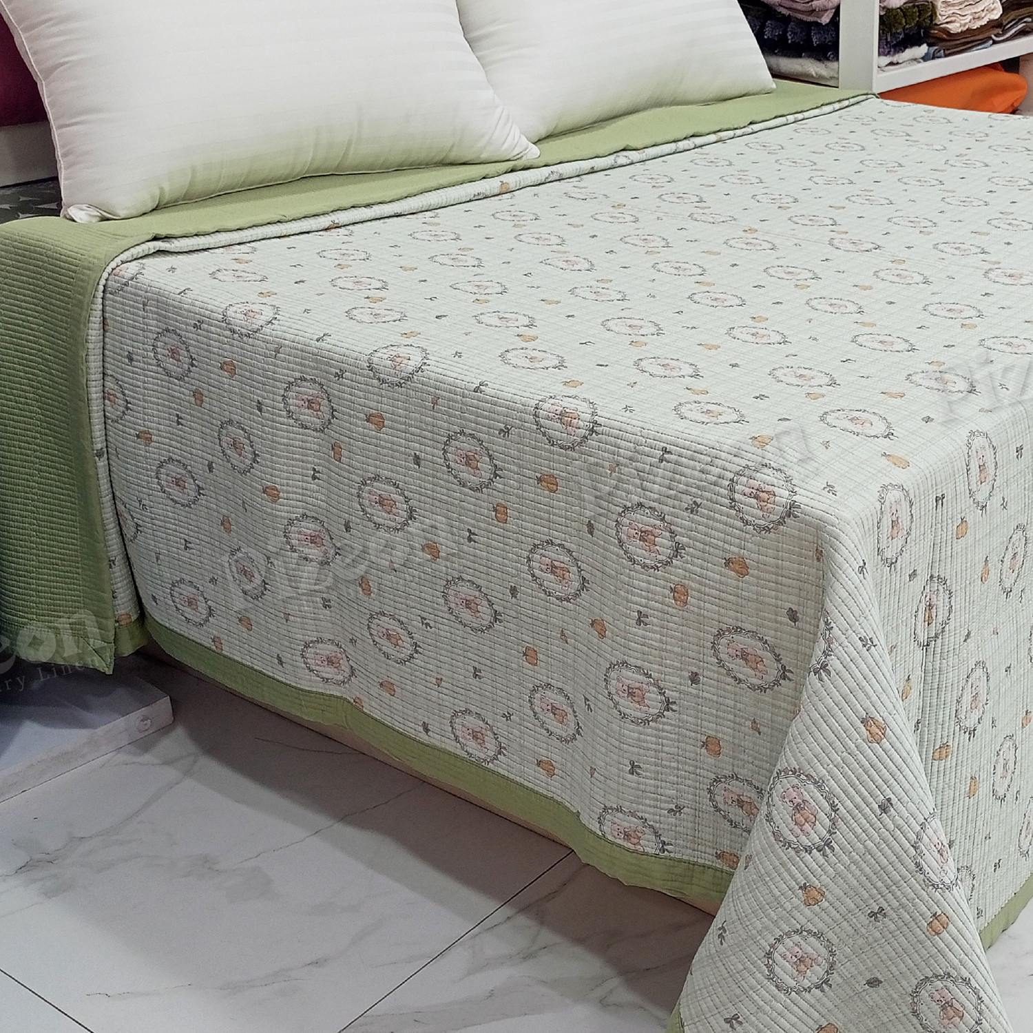 All-Over Print Summer Quilt