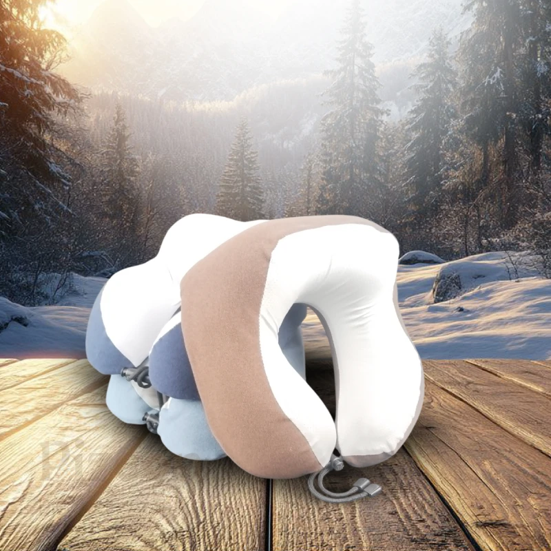 Premium Plush Memory Foam U-Shape Travel Neck Pillow