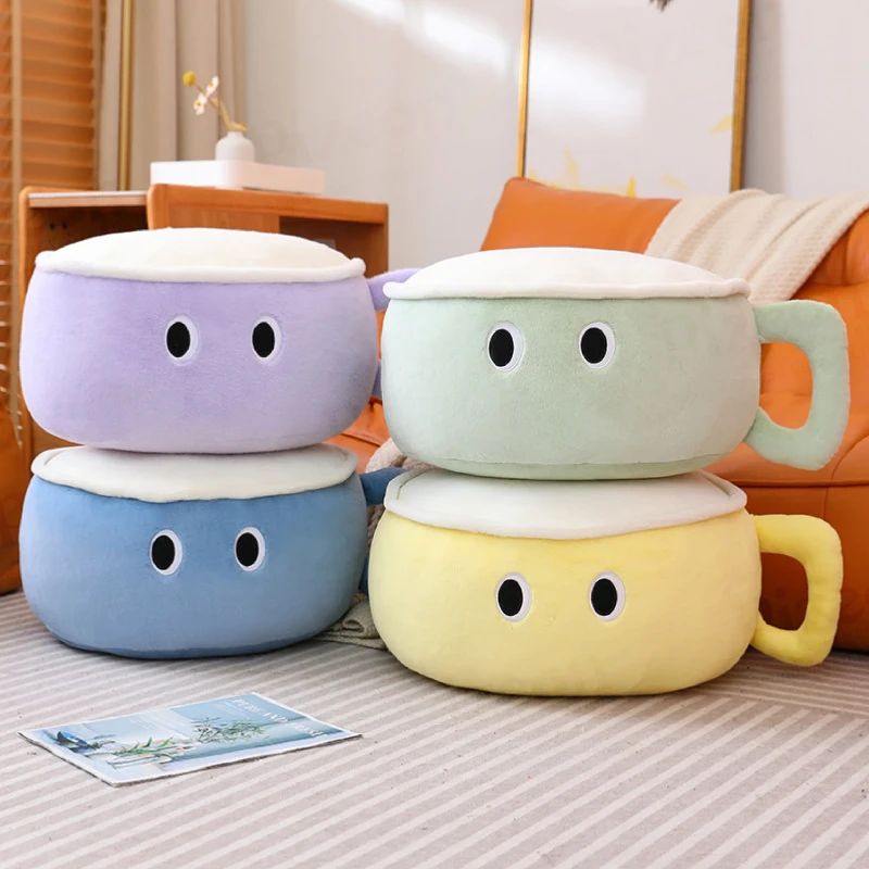 Cute Stuffed Cup Pillow