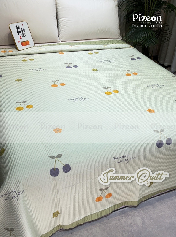 All-Over Print Summer Quilt