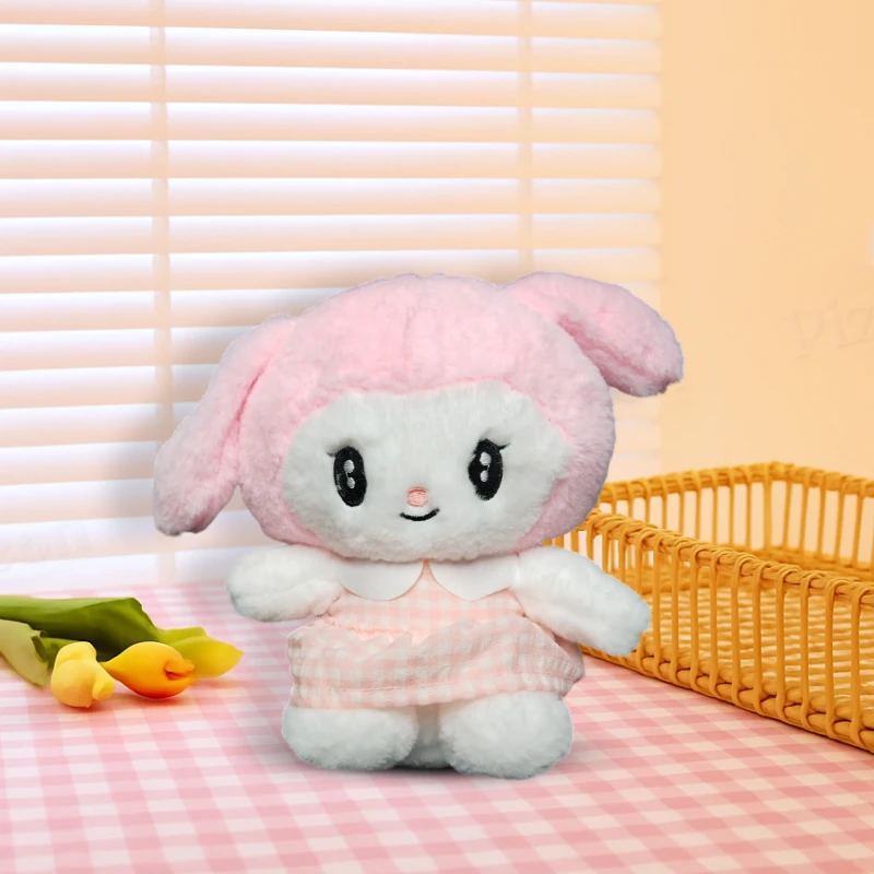 Kawaii Sanrio Kuromi Hello Kitty Plush Toy 30cm