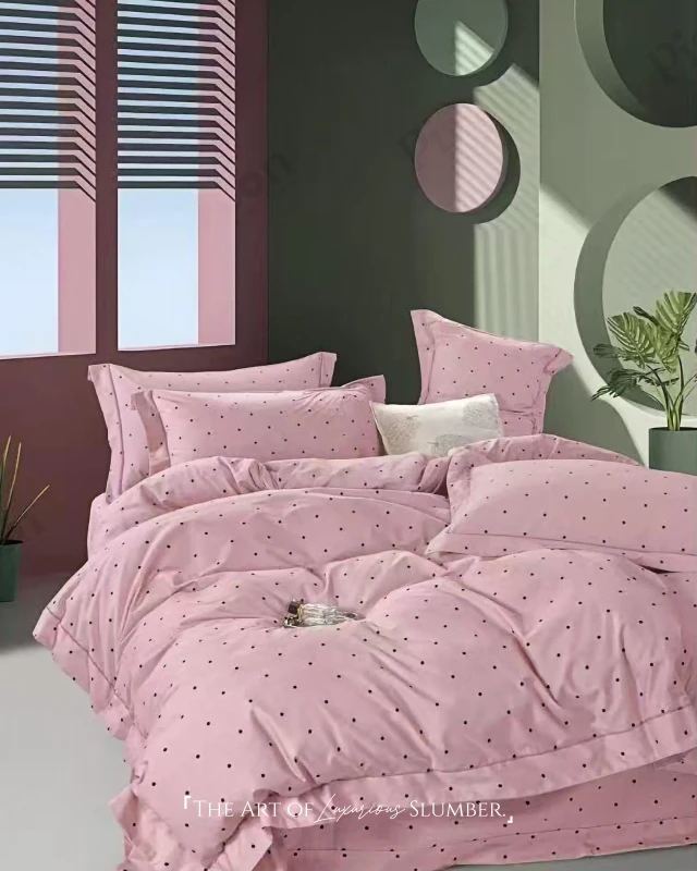 Soft & Stylish Elegant 3-Pieces Imported Cotton Bedding Sheet Set