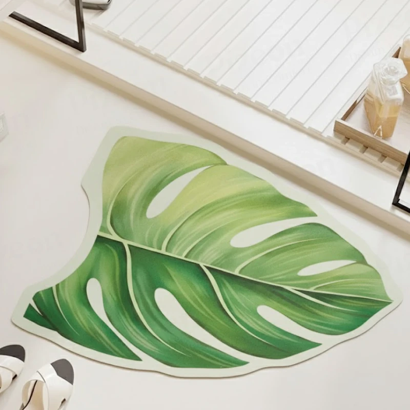 Diatom Mud Indoor Doormat | Ultra-Absorbent Entryway & Bathroom Floor Mat | Anti-Slip Quick-Dry Rug