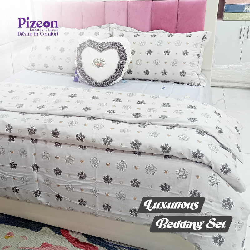 Imported King Size 4-Piece Bedding Set