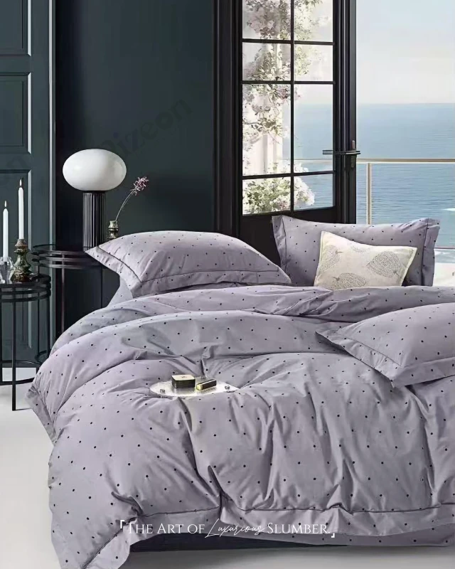 Soft & Stylish Elegant 3-Pieces Imported Cotton Bedding Sheet Set