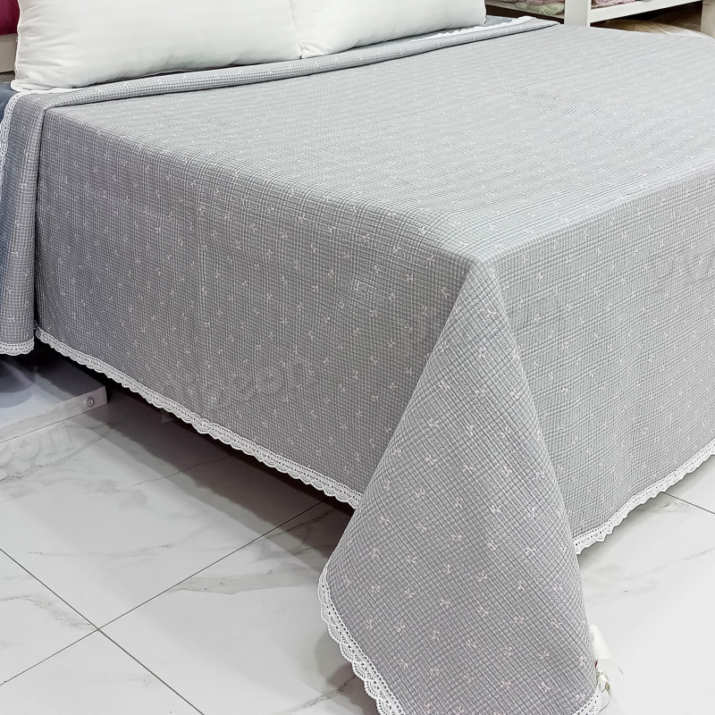 Luxury All-Season Summer Quilt – Virgin Silk Fiber & Quilted Cotton