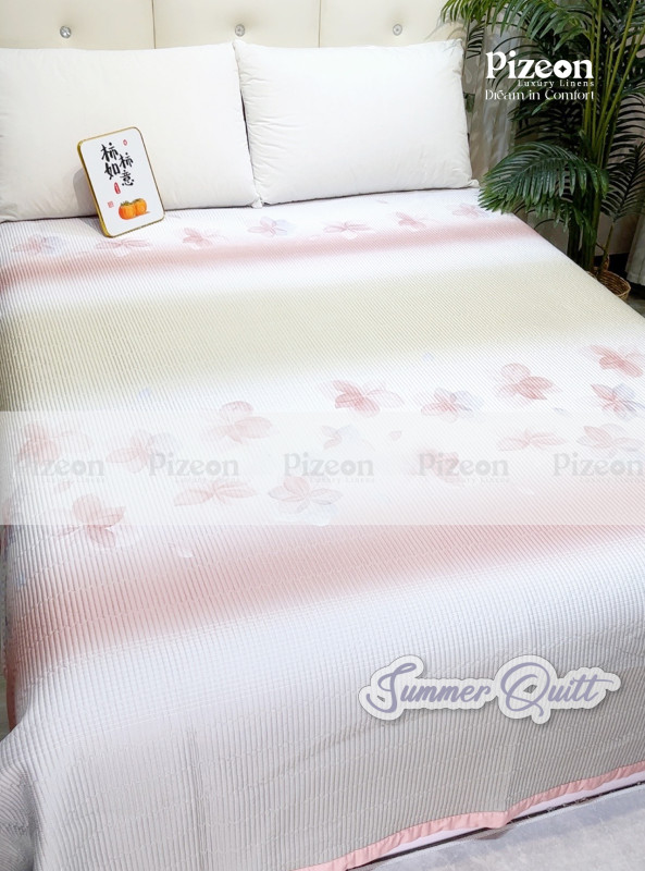 All-Over Print Summer Quilt