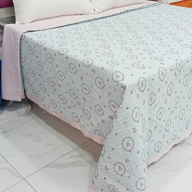 All-Over Print Summer Quilt