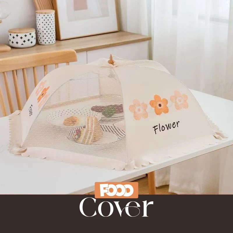 Flower Print Food Cover