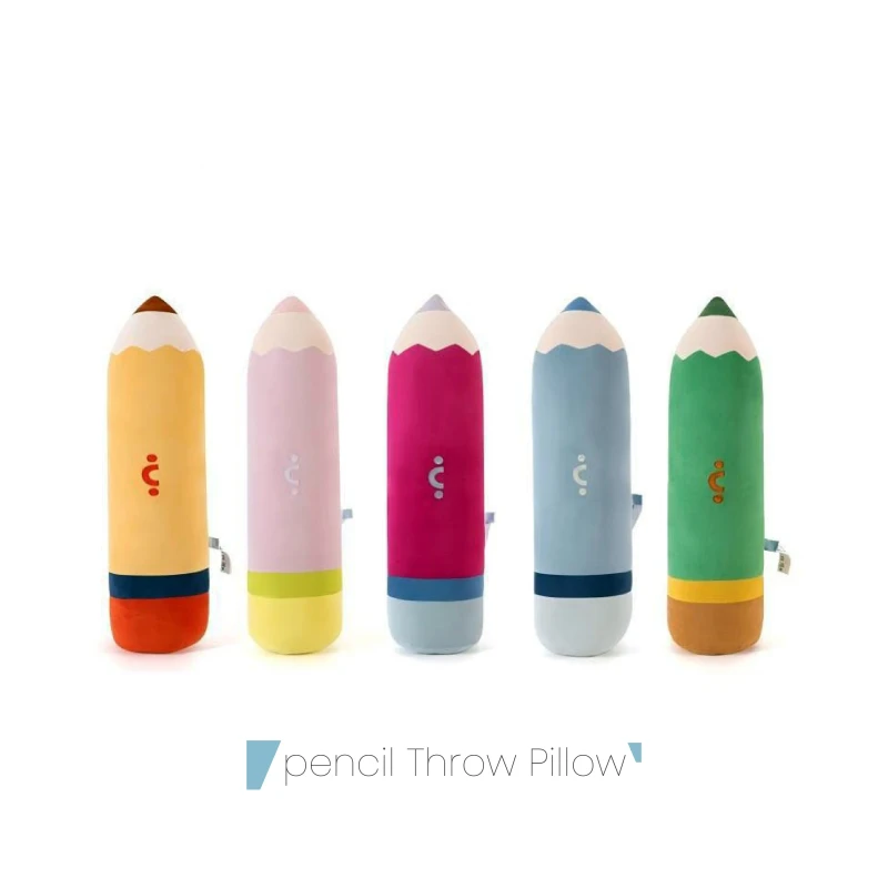 Super Soft Pencil Throw Pillow