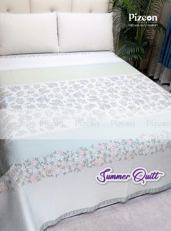 All-Over Print Summer Quilt