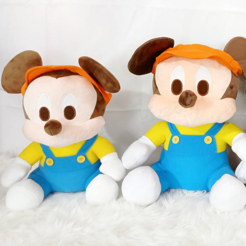 Mickey & Minnie Plush Toy Bundles - Soft Stuffed Dolls