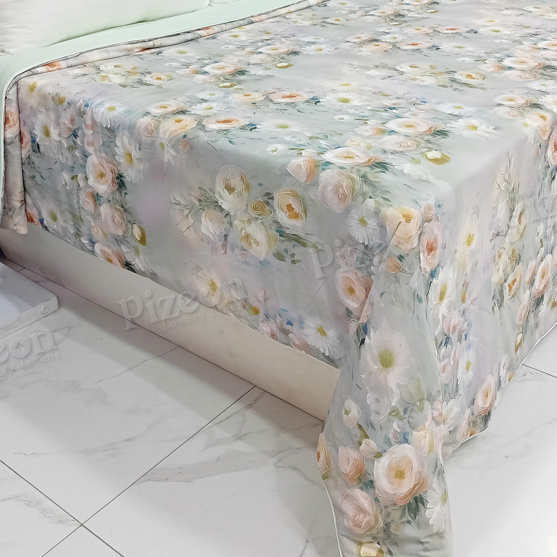 All-Over Print Ice Cool Summer Quilt