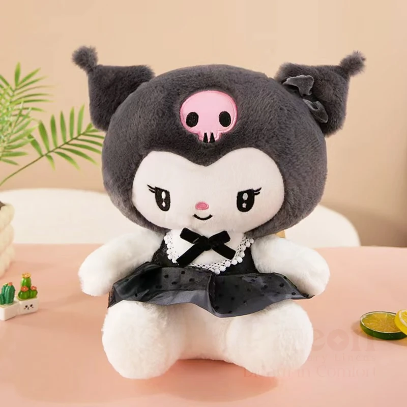 Kuromi Plush Doll Pillow – 35 cm Cute Rag Doll Plush Toy Gift