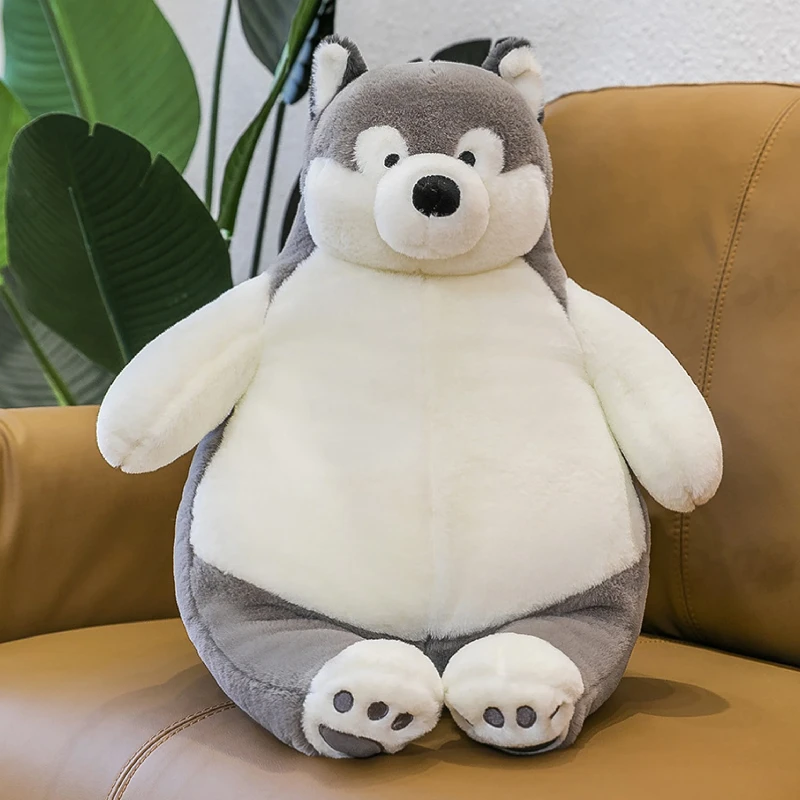 Lazy Husky Stuffed Plush Toy