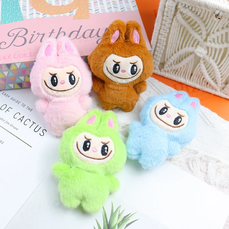 Cute Labubu Plush Toy Keychain - Backpack Charm