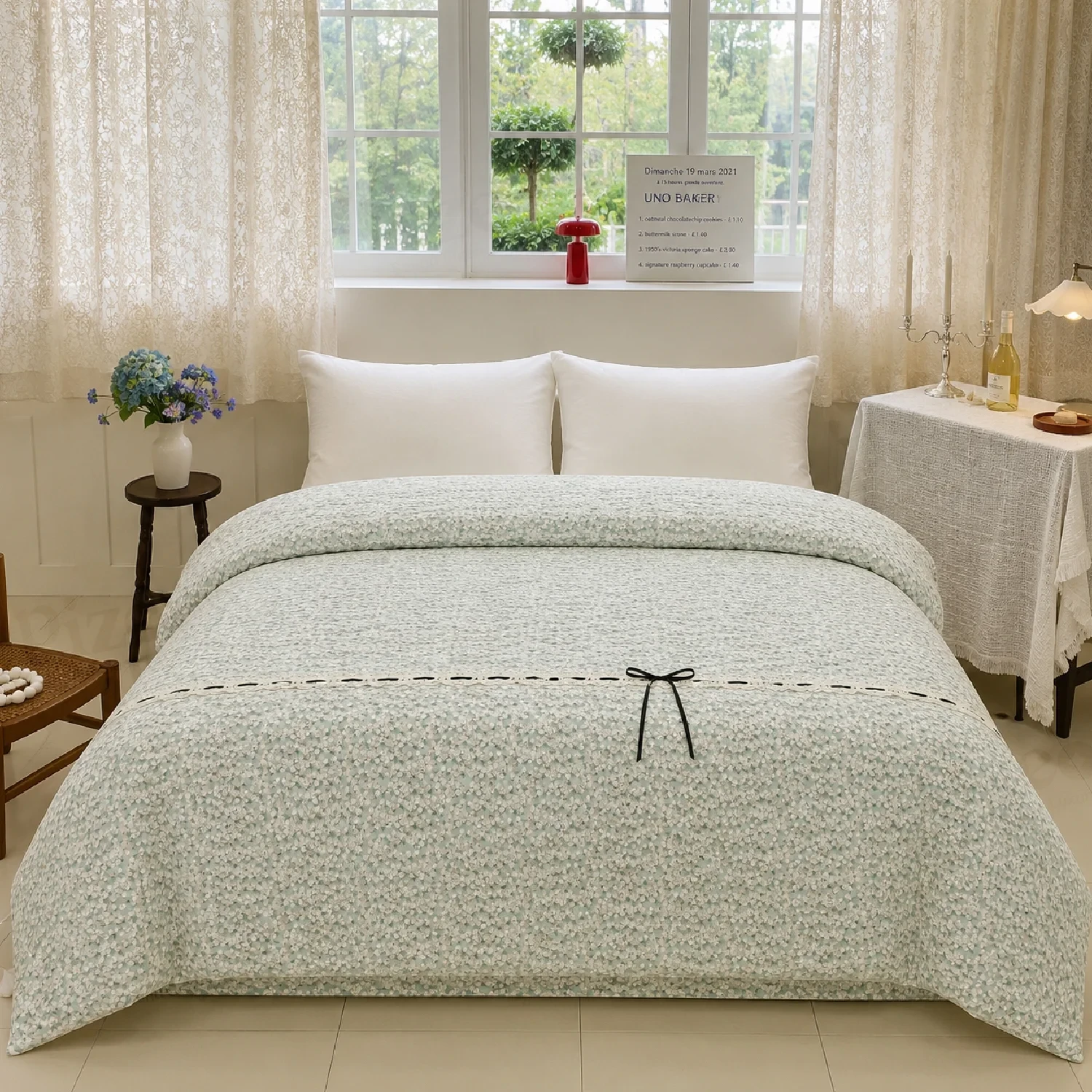 Imported Floral All Over Print SnowKiss Spring Comforter