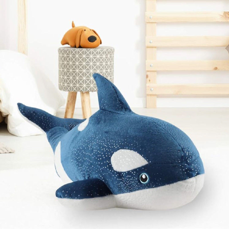 50CM Simulation Killer Whale Plush Toy
