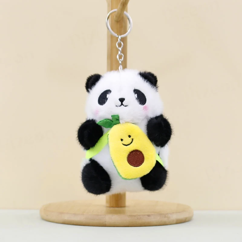 Cute Panda Plush Bag Charm