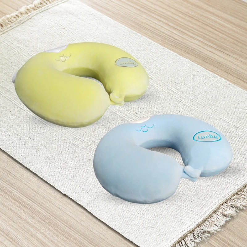 U-shaped Memory Foam Neck Pillow  - 1 Pc