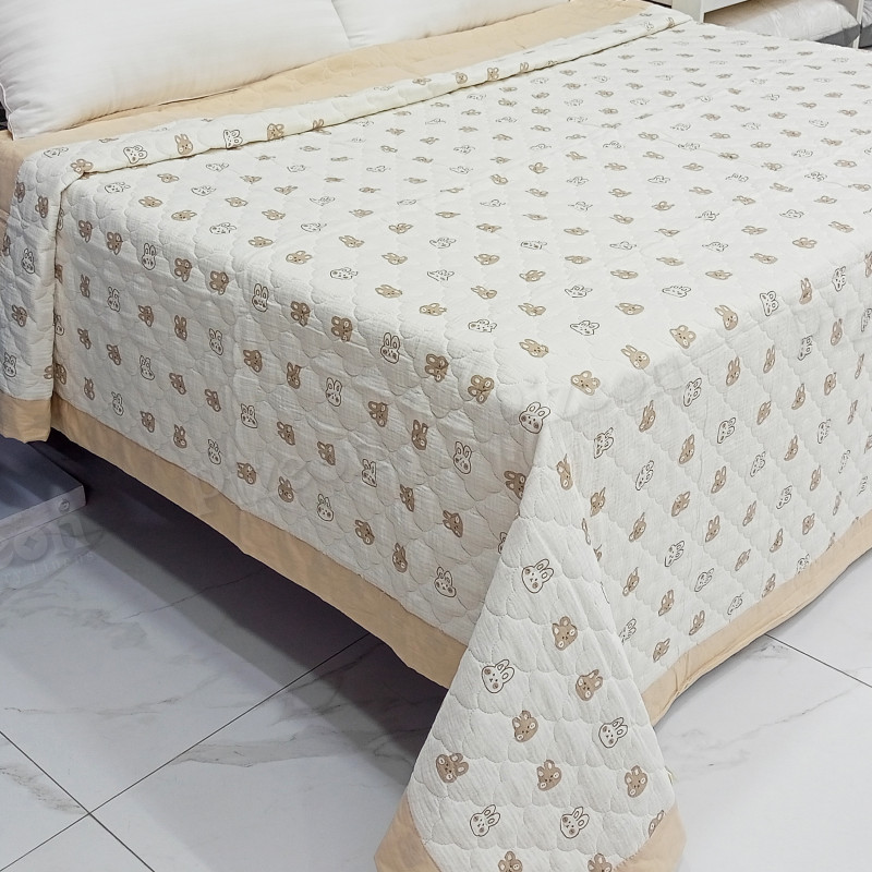 All-Over Print Summer Quilt