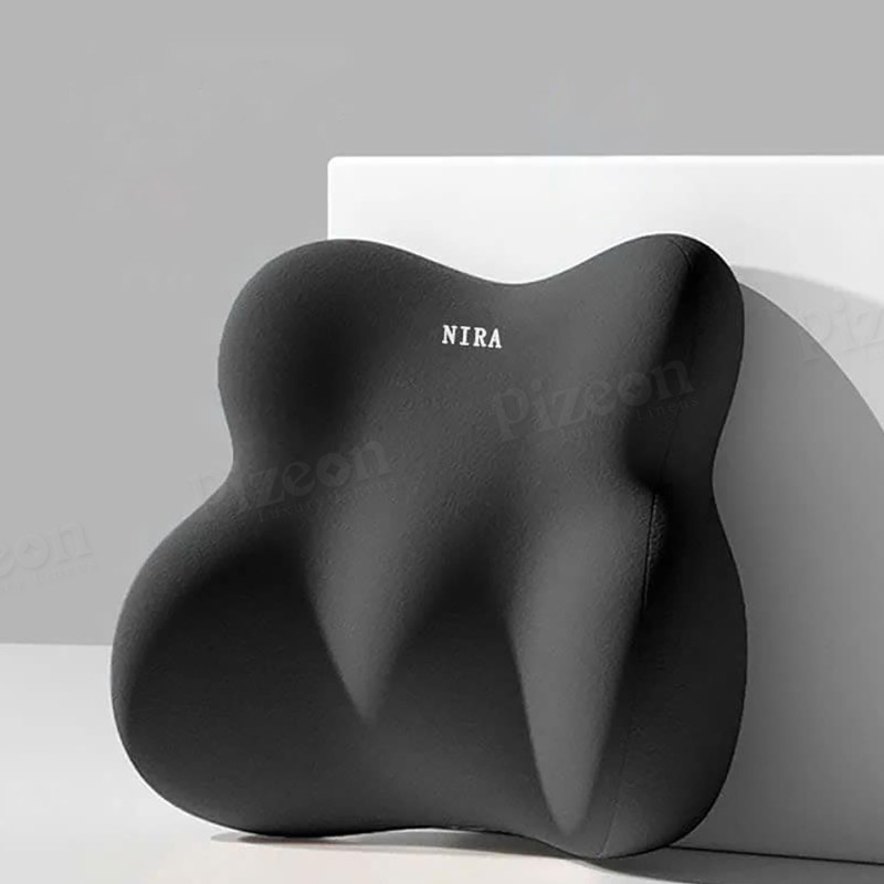 Memory Foam Lumbar Support Pillow for Car Seats  - 1 Pc