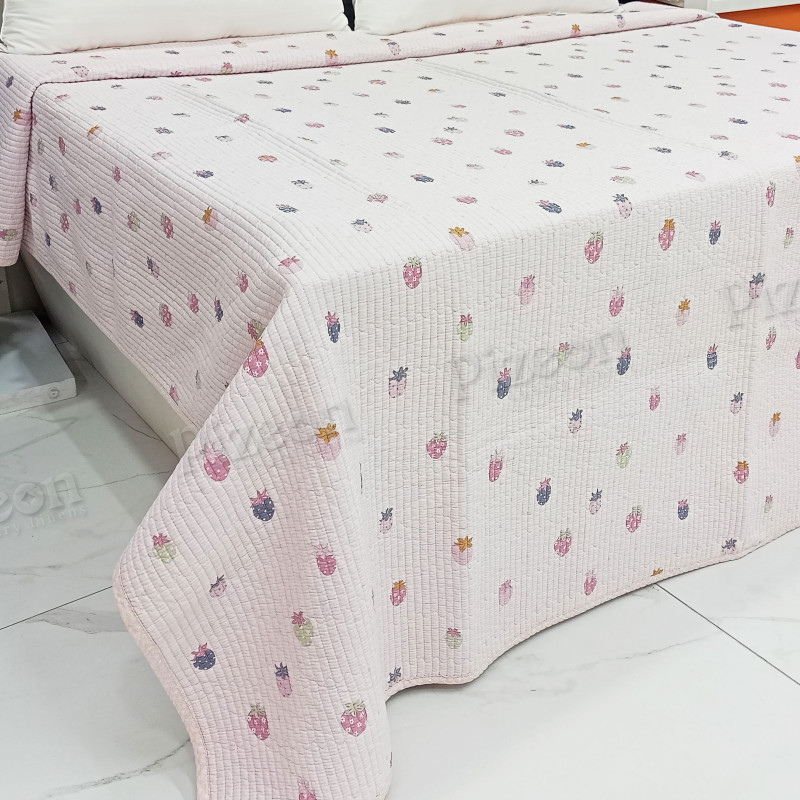 All-Over Print Summer Quilt